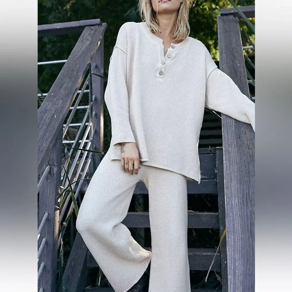 Free People BeachβHailee Sweater Set XS